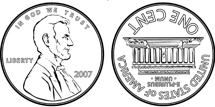 symbolism of a double sided coin