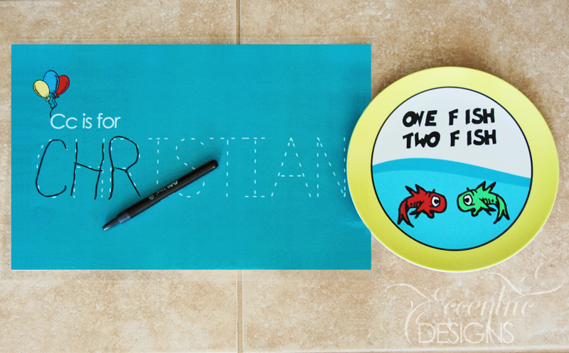 Dr Seuss Placemat