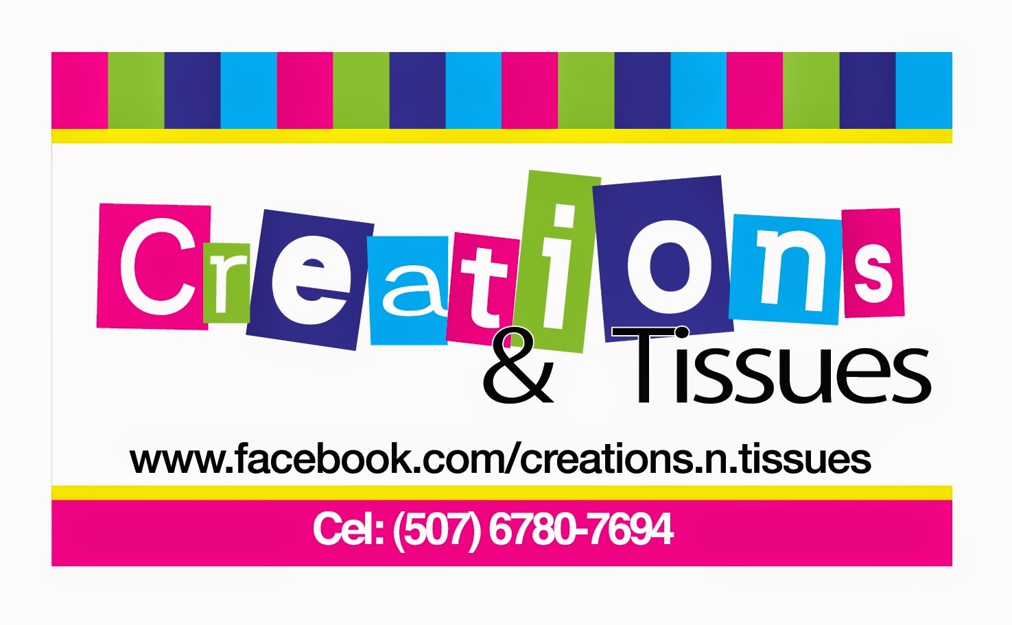 Bazar de Creativos: Creations & Tissues