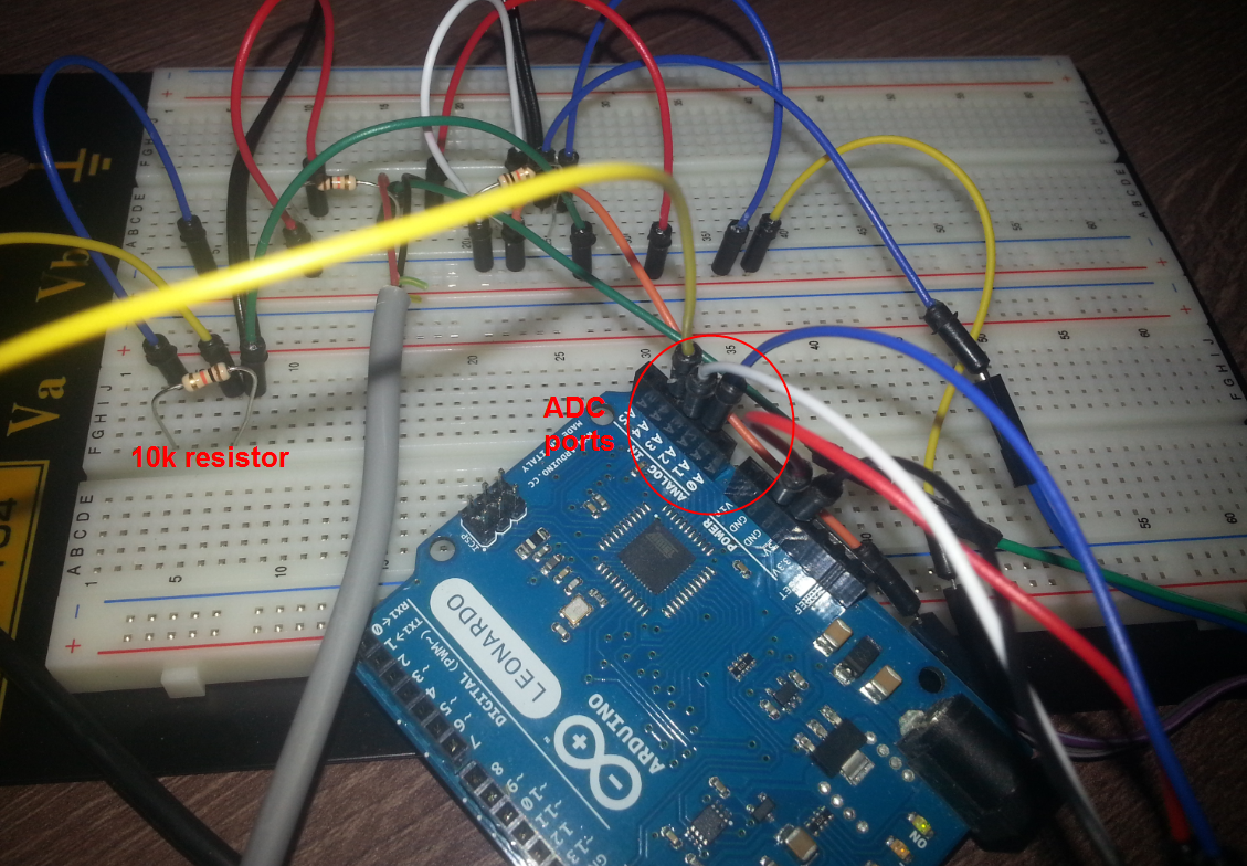 Embedded programming Measuring temperature using a NTC thermistor with