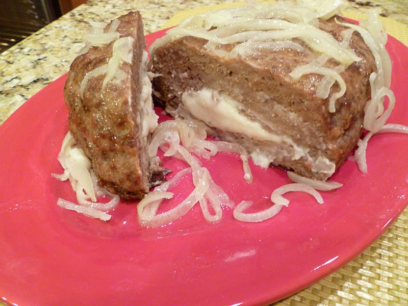 I Like to Bake and Cook Blog Meatloaf stuffed with mashed potatoes