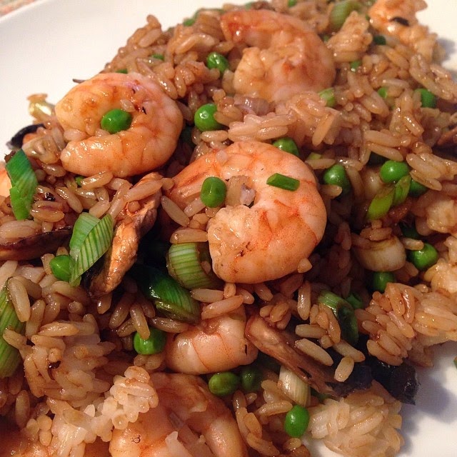 Babaduck Dinner in 10 Prawn Fried Rice