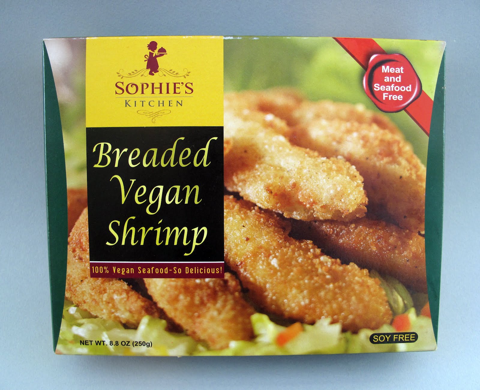 The Laziest Vegans in the World Sophie's Kitchen Breaded Vegan Shrimp
