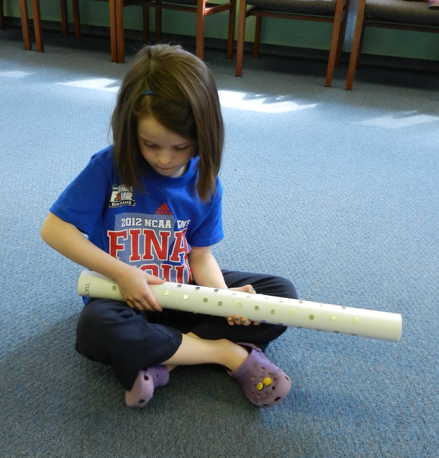 PreKandKSharing Rainsticks to Sing With!