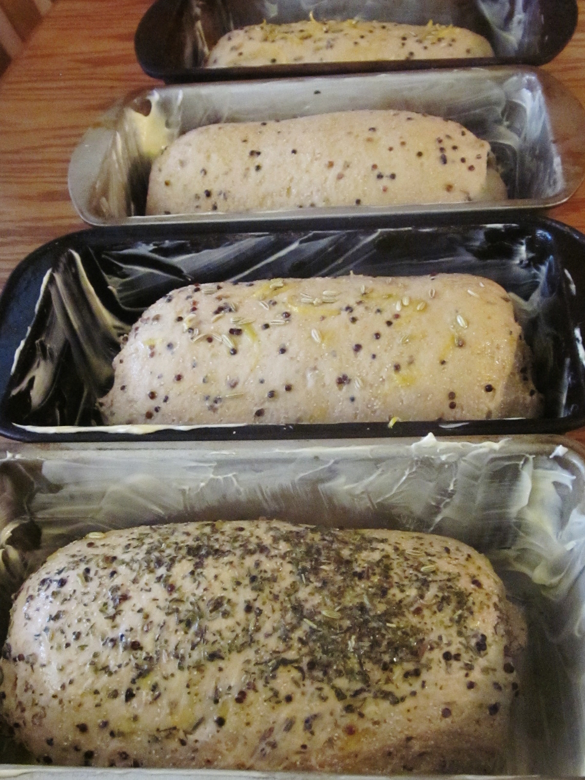 Chef Tess Bakeresse Whole grain Kamut Bread with Teff and Black quinoa