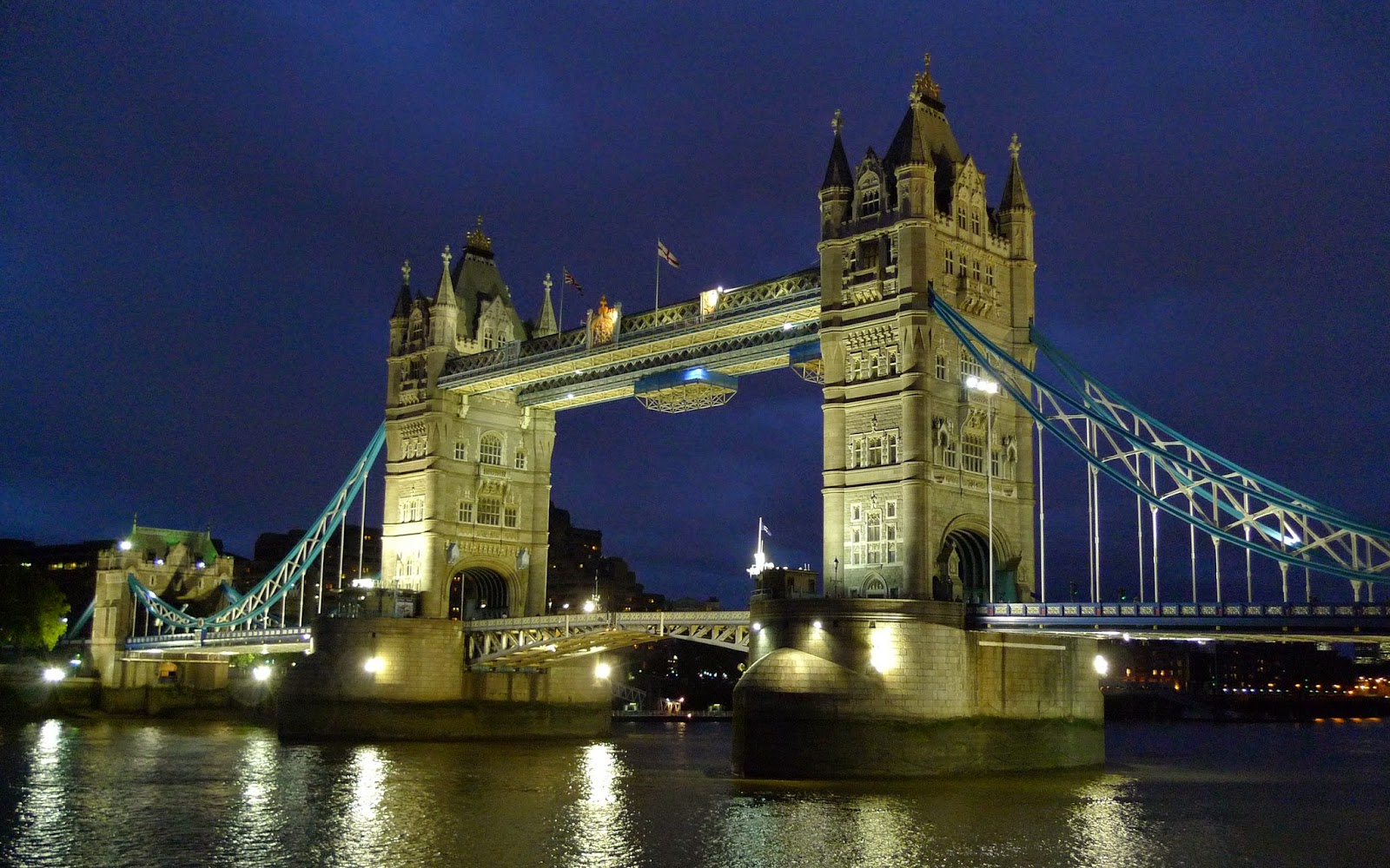 Beautiful Bridge Scene At Night 4u HD Wallpaper - all 4u wallpaper