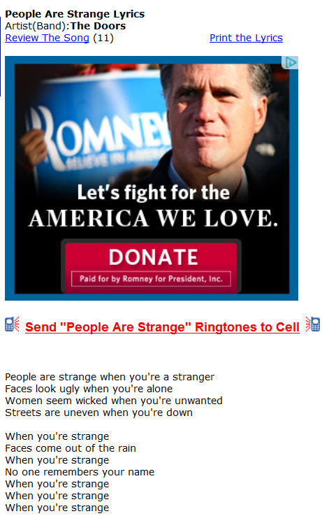 Carol Moore Report Republicans People Are Strange