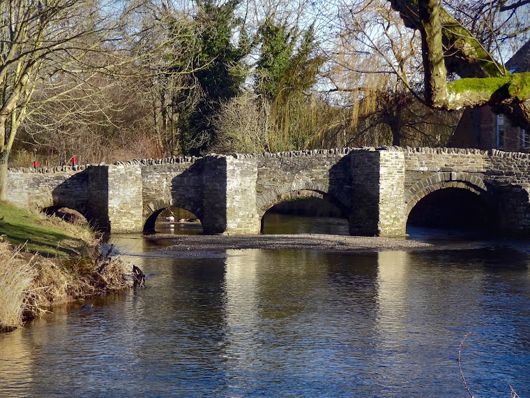 The bridge over the River Clun