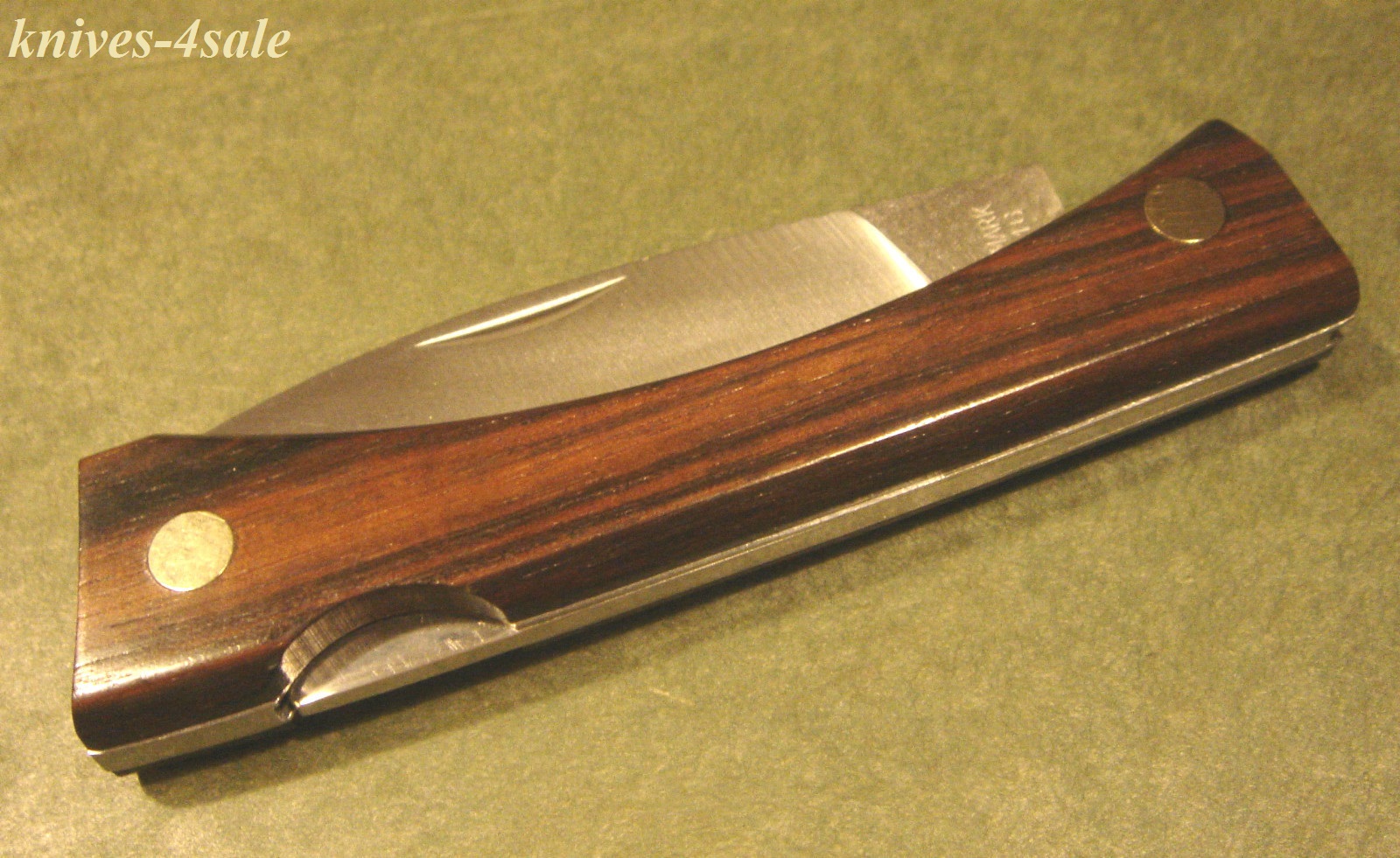 knives4sale Edge Mark Japan Big Lockback Folding Blade Hunter Bowie Vintage Knife