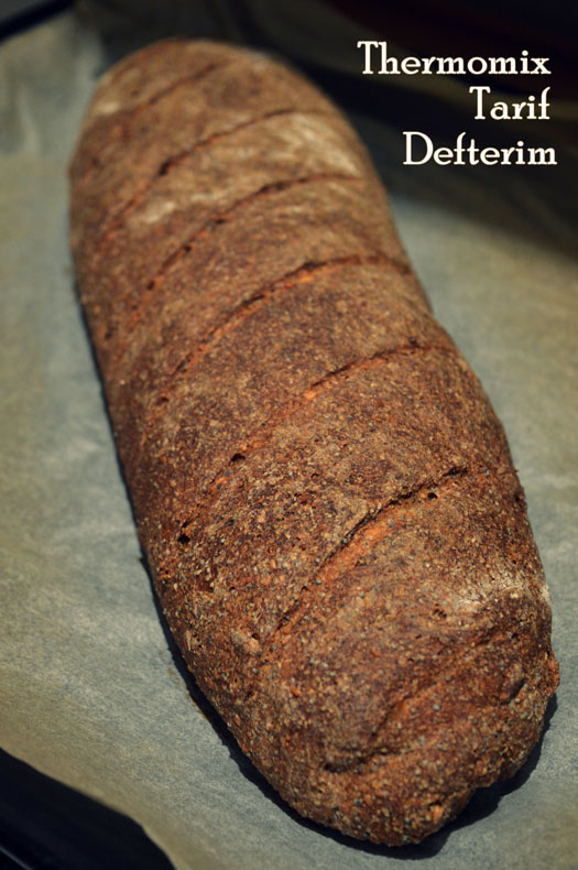 Thermomix Tarif Defterim Long Fermented Whole Wheat Bread