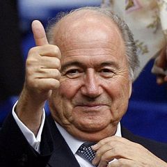 Best wishes, Sepp Blatter