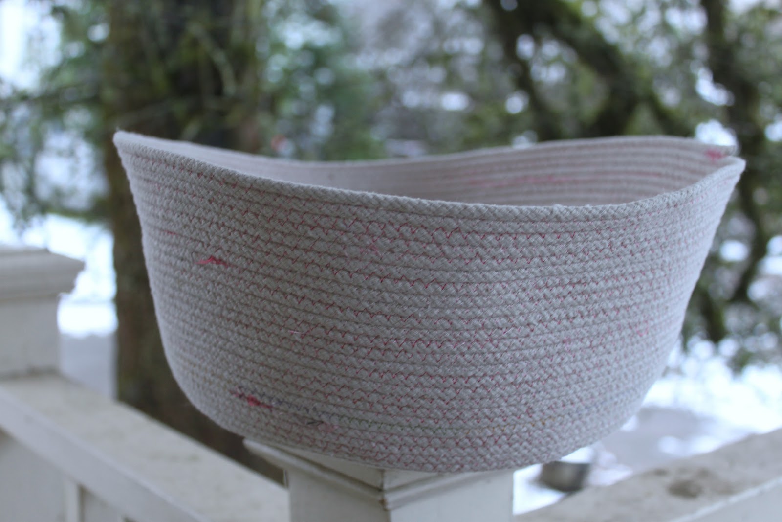 on my honor... Cotton clothesline baskets!