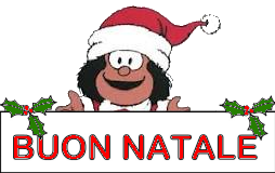 Lingue auguri cartoline linguistico liceo quarenghi braschi La Cuoca Mafalda: Buon Natale