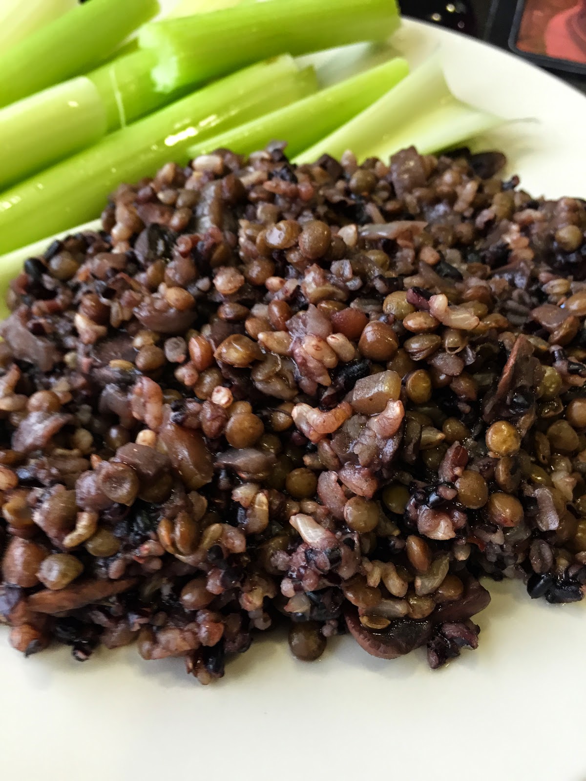 Amy's Nutritarian Kitchen Lentil and Wild Rice Pilaf
