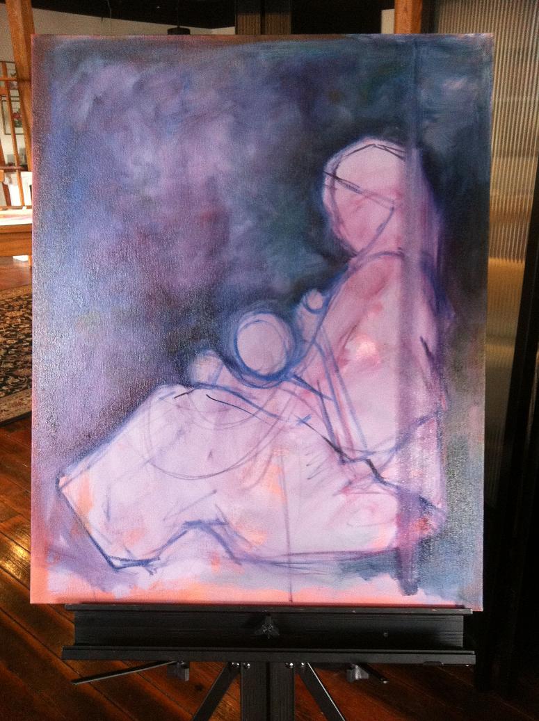Figures My Art And My Life Dooce S Favorites Painting Number Five