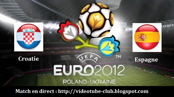 مباريات كأس الامم الاوروبية 2012 يوم 18 يونيو Euro+2012+croatie+vs+espagne