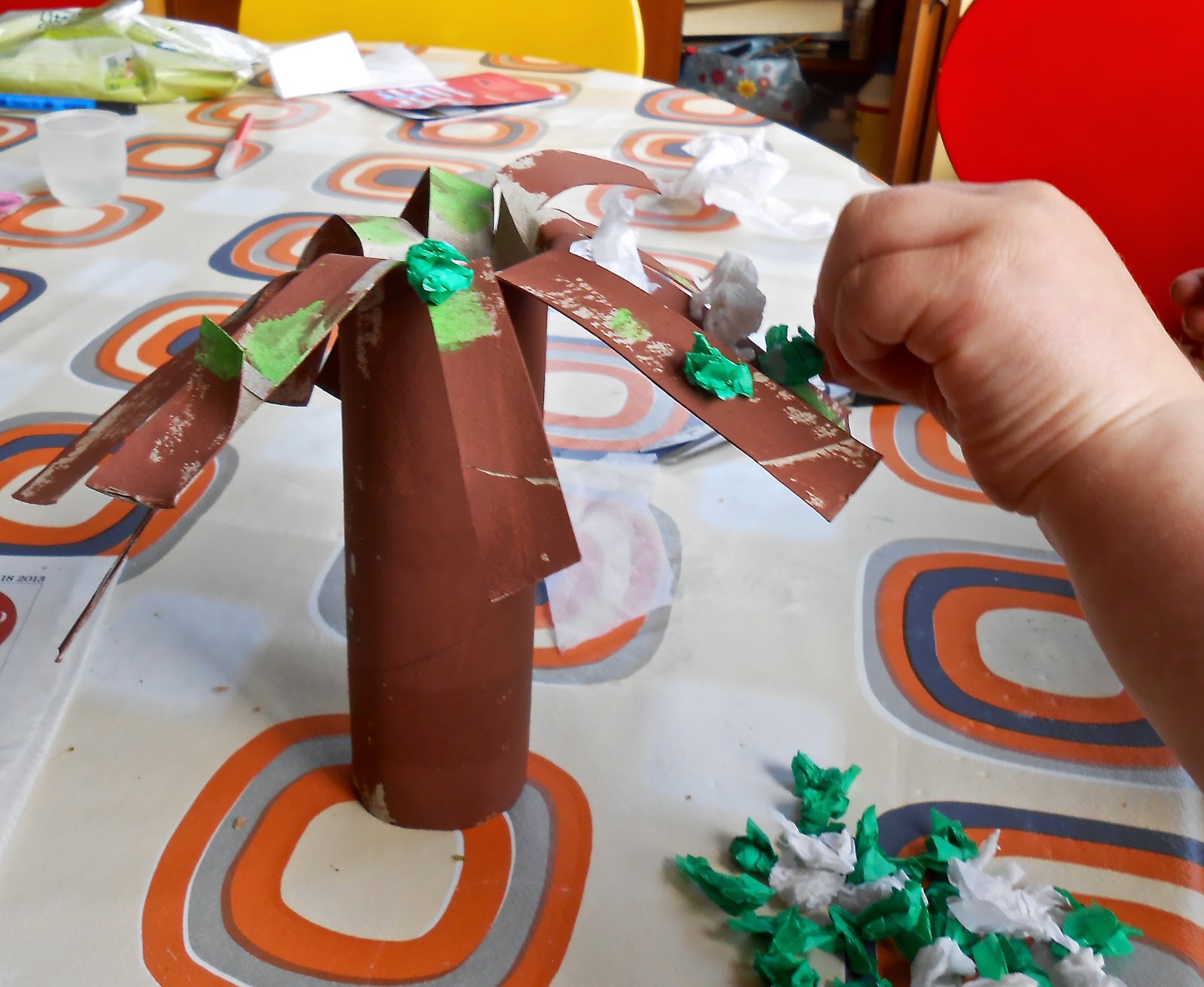 Making trees. - Mrs Fox's sustainable life, home, crafts and food