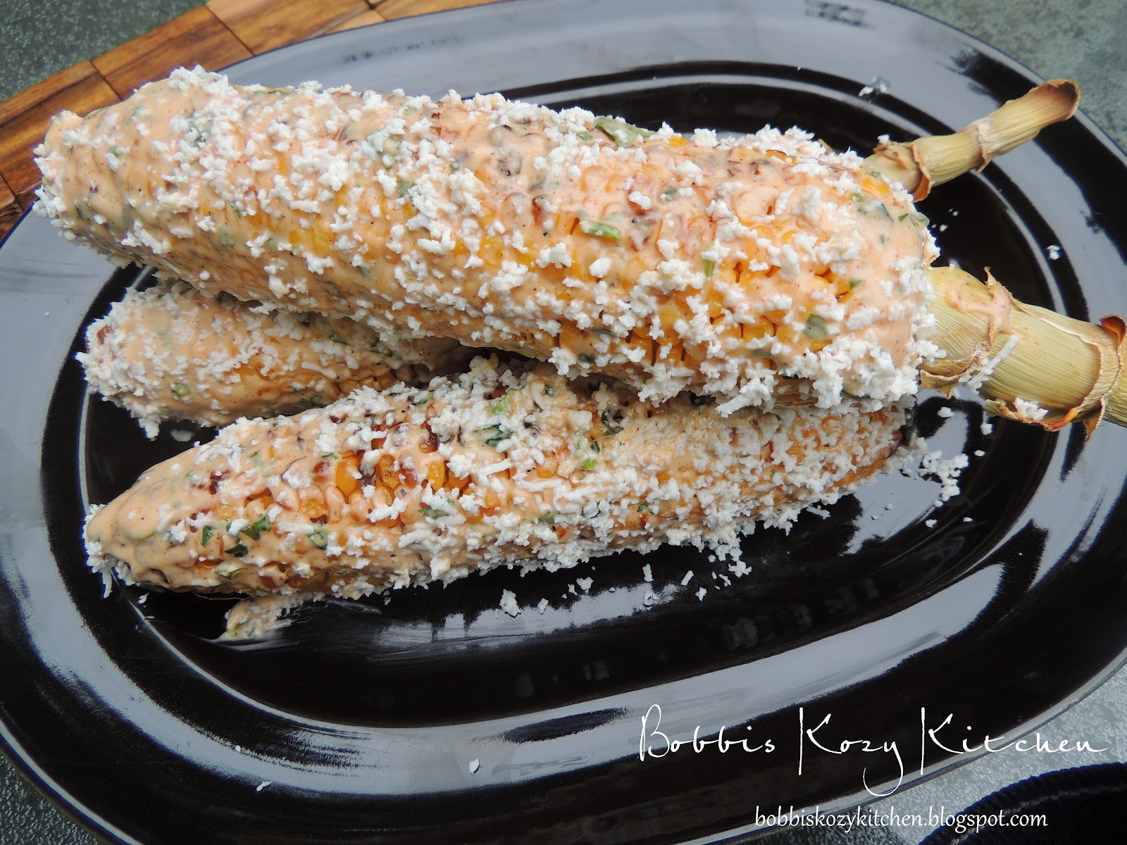 Mexican Grilled Corn (Elotes) Bobbi's Kozy Kitchen