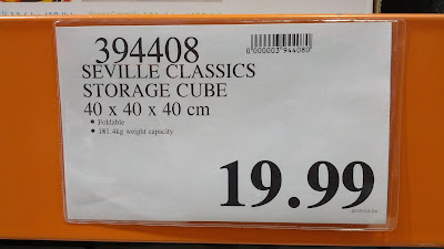 Deal for the Seville Classics Foldable Storage Cube at Costco