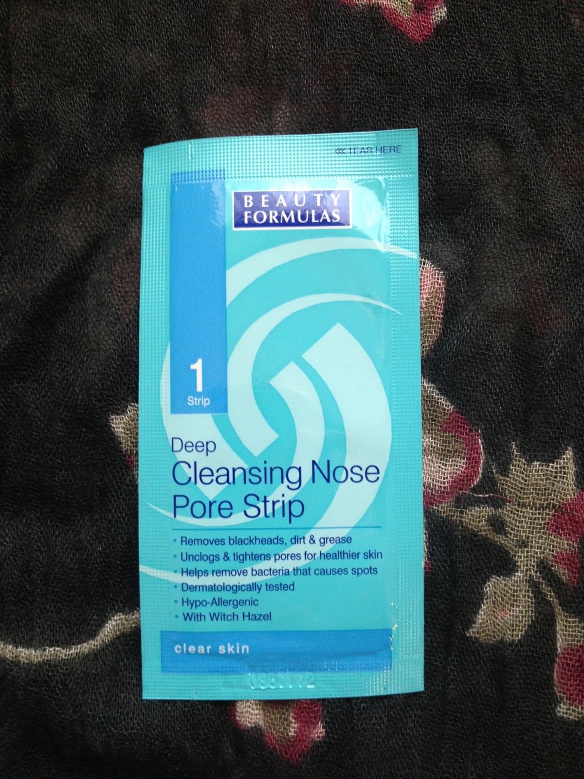 PrettyPottering Beauty Formulas Deep Cleansing Nose Pore Strips