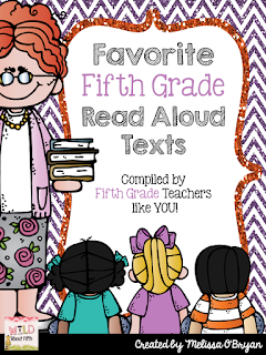 Fifth Grade Freebies: Favorite Fifth Grade Classroom Read Alouds