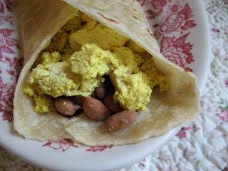 Tofu Breakfast Burritos Tofu Breakfast Burritos