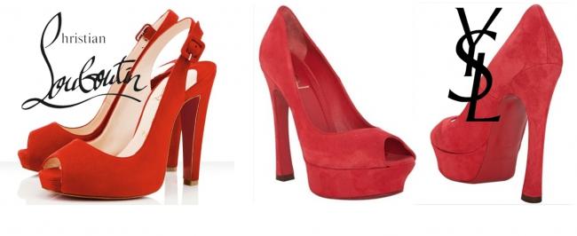 louboutin vs yves saint laurent