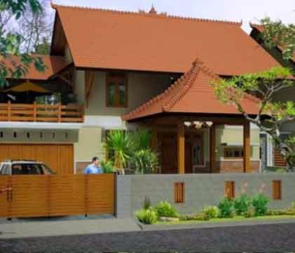 Contoh Tampilan Desain Rumah Etnik Jawa | Blog Interior ...