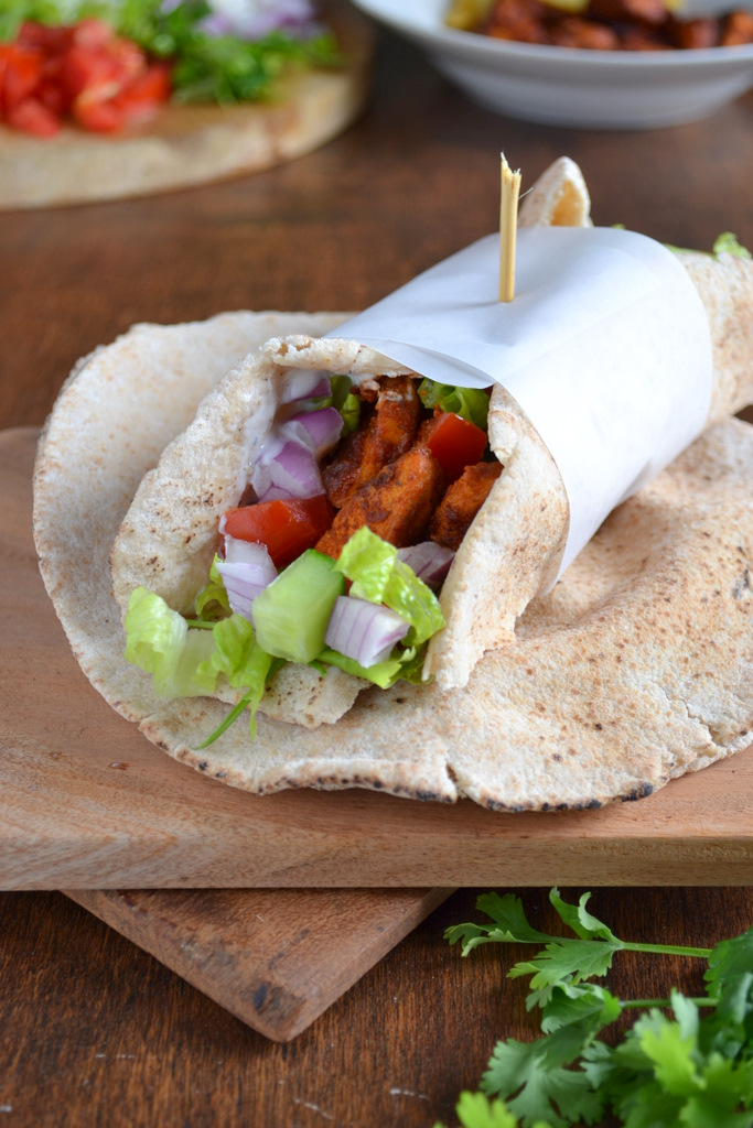 CHICKEN TIKKA WRAP kurryleaves