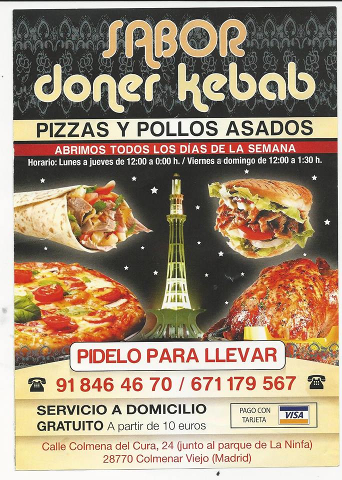 Sabor Doner Kebab Y Family Pizza Colmenar Viejo