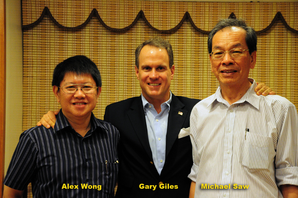 Health Basic Needs Mr.Gary Giles, NSA Juice Plus USA arrival to KL.