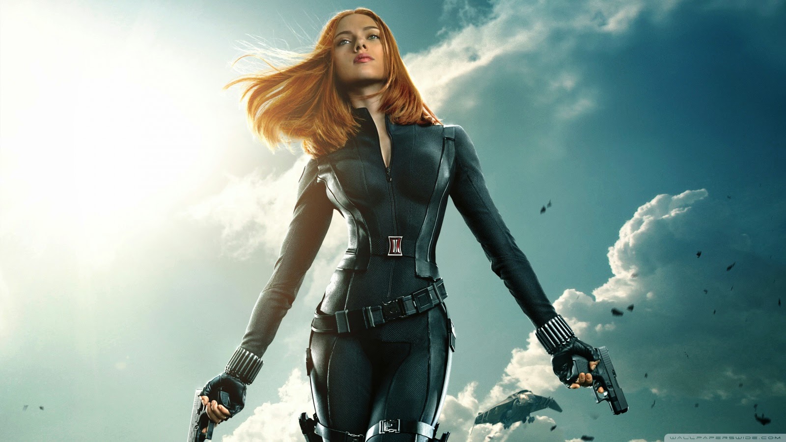 Download Black Widow in Captain America The Winter... wallpaper