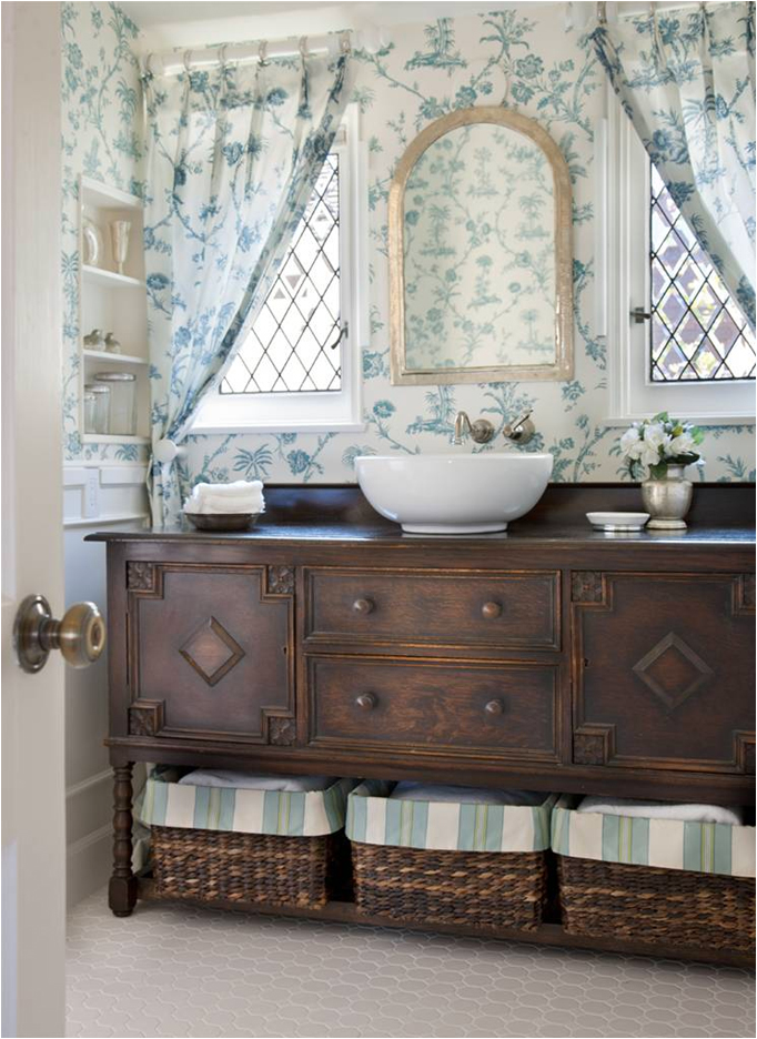 Key Interiors by Shinay Cottage Style Bathroom Design Ideas