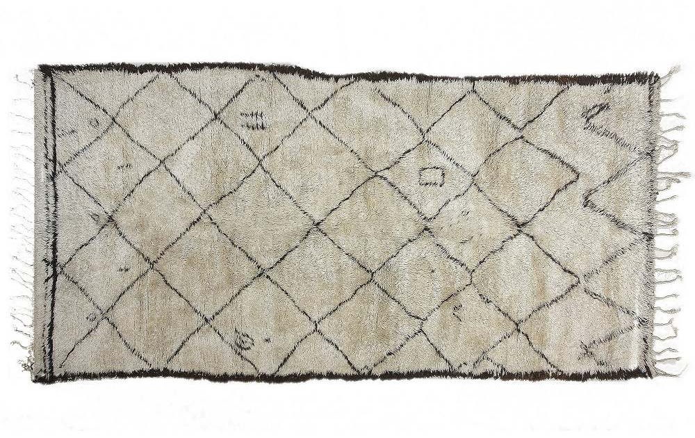 Living Livelier Look for Less Beni Ourain Moroccan Rug