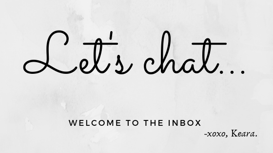 Let's chat...