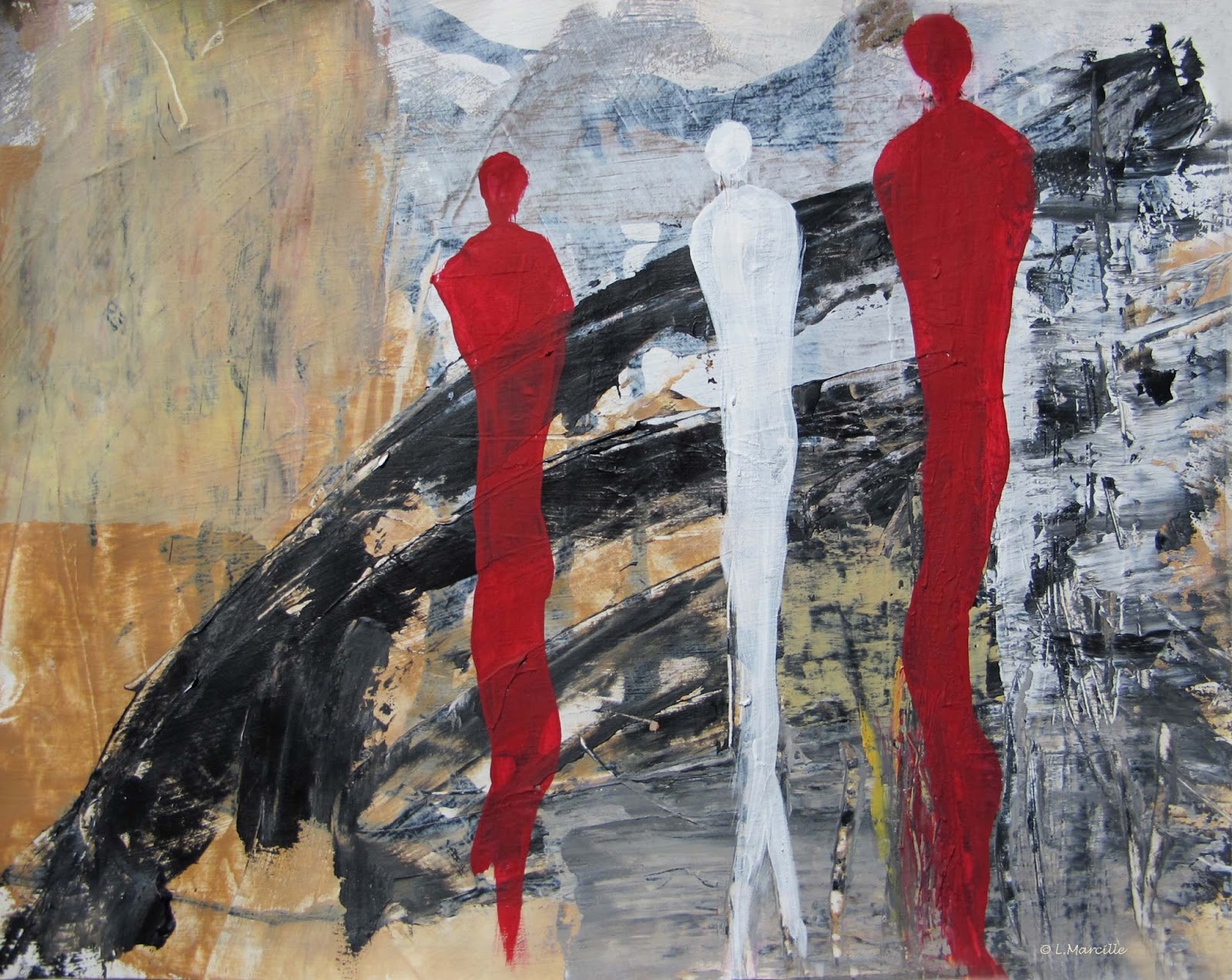 Linda Marcille, Fine Art Crow House Studio Exploring Figurative