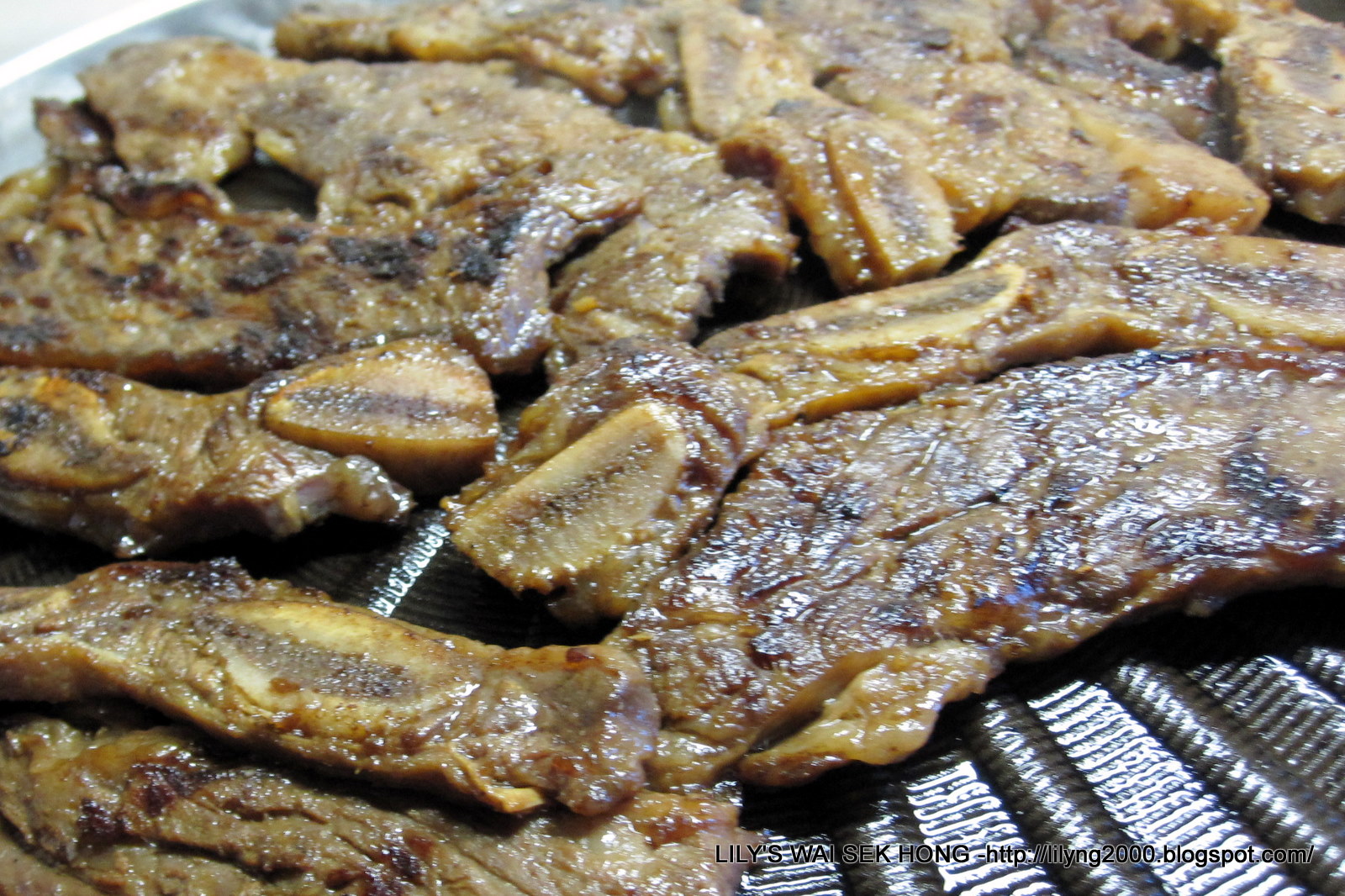 Lily's Wai Sek Hong Favorites Bulgogi and Kalbi/Galbi(Korean