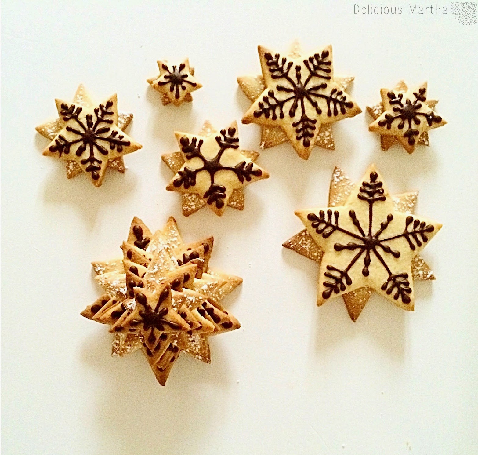 Cookie Christmas Trees (Árboles de galleta)