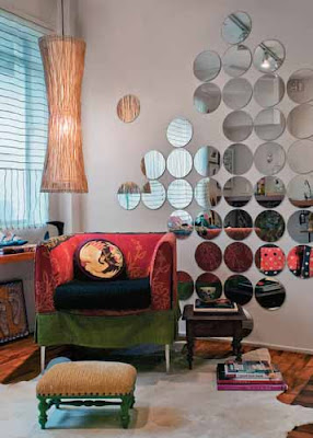Como decorar com Espelhos Redondos Dicas de Decoração com Espelhos Redondos