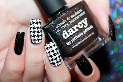 Houndstooth Nail Art // Weekly Nail Art Challenge