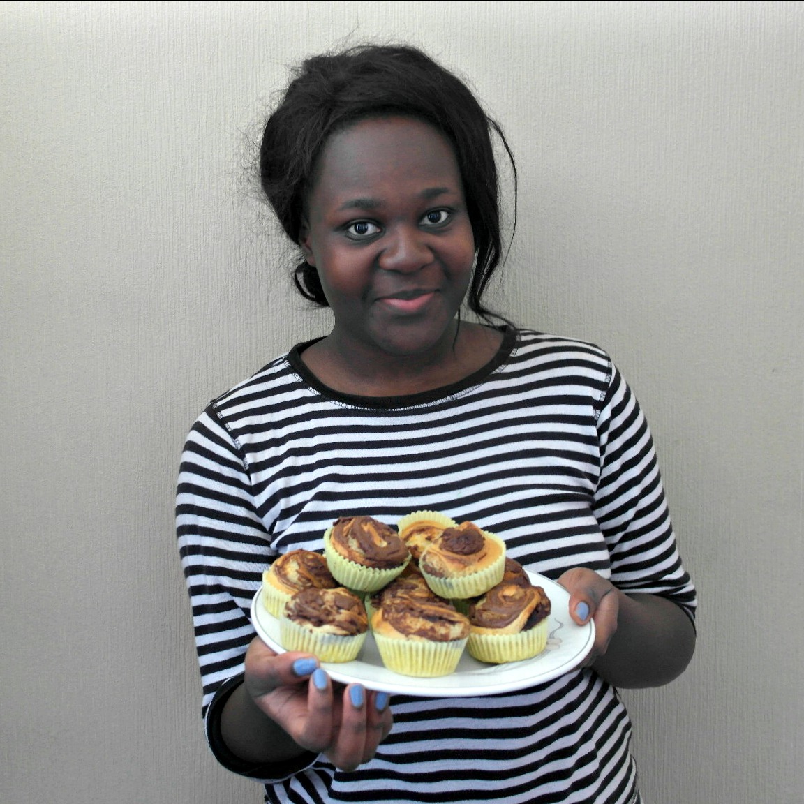 Banana & Nutella Muffins Banana & Nutella Muffins