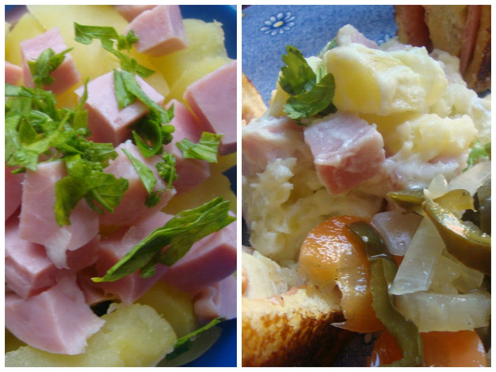 Ensalada De Patata Y Jamón
