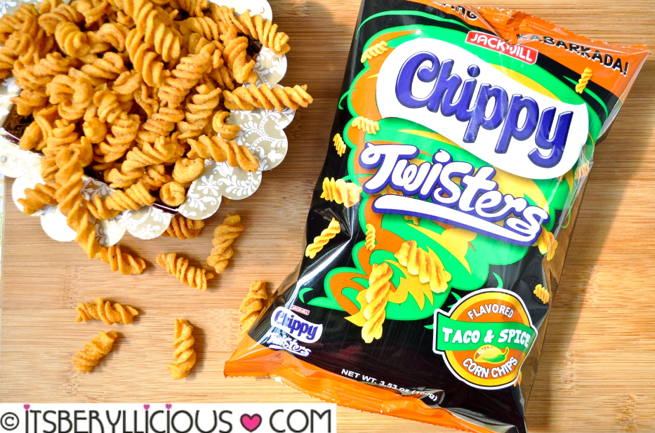 Jack 'n Jill All New Chippy Twisters in Taco & Spice and Cheese & Lemon