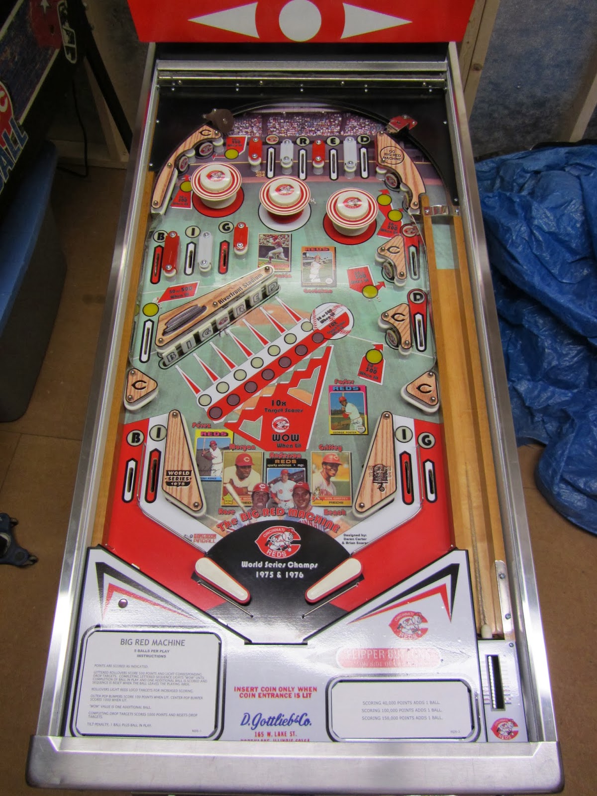 10252013 Custom Cincinnati Reds "Big Red Machine