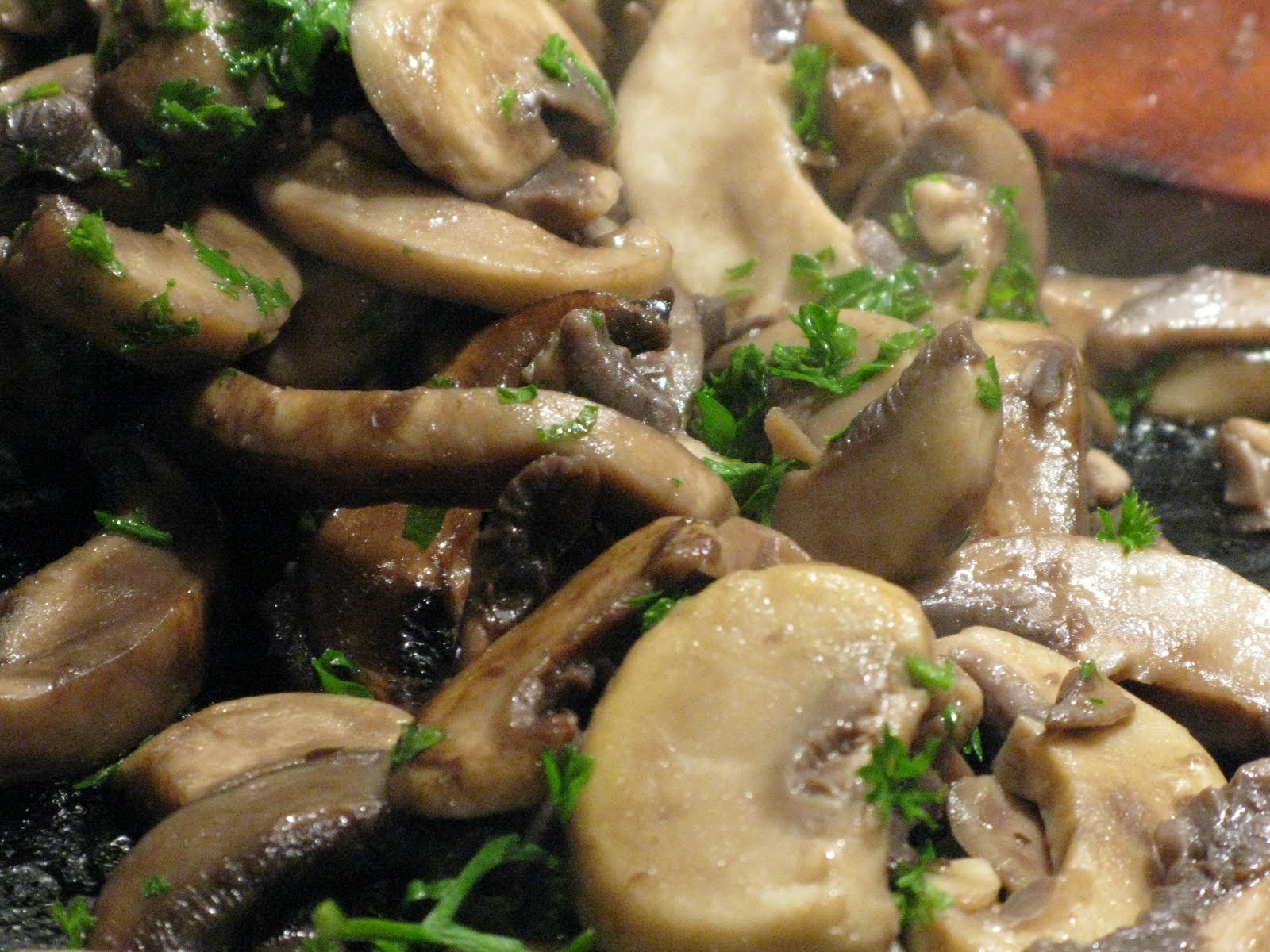 The Food Vine mushrooms with verjuice