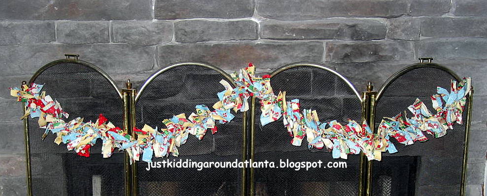 Explore Learn Have Fun Christmas Rag Garland Easy
