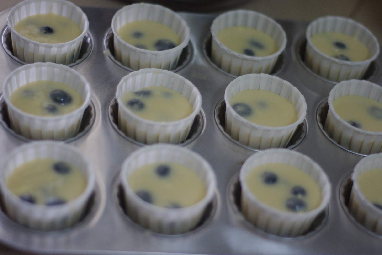 HUNDRED PLEATS & BAKING Hummingbird Bakery Blueberry muffins