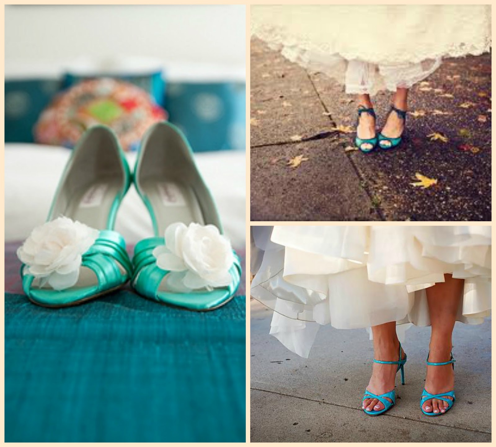 A Marriage of Passion & Style Teal Ribbon, Teal Wedding