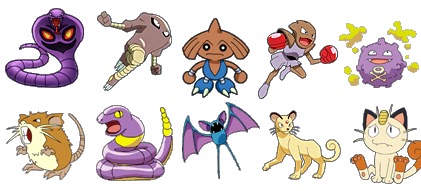 Equipe rocket e quase todos os seus pokemons