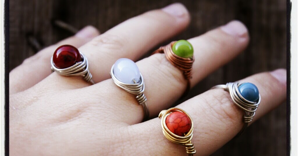 Wire Wrapped RingsBlaire's Crafts